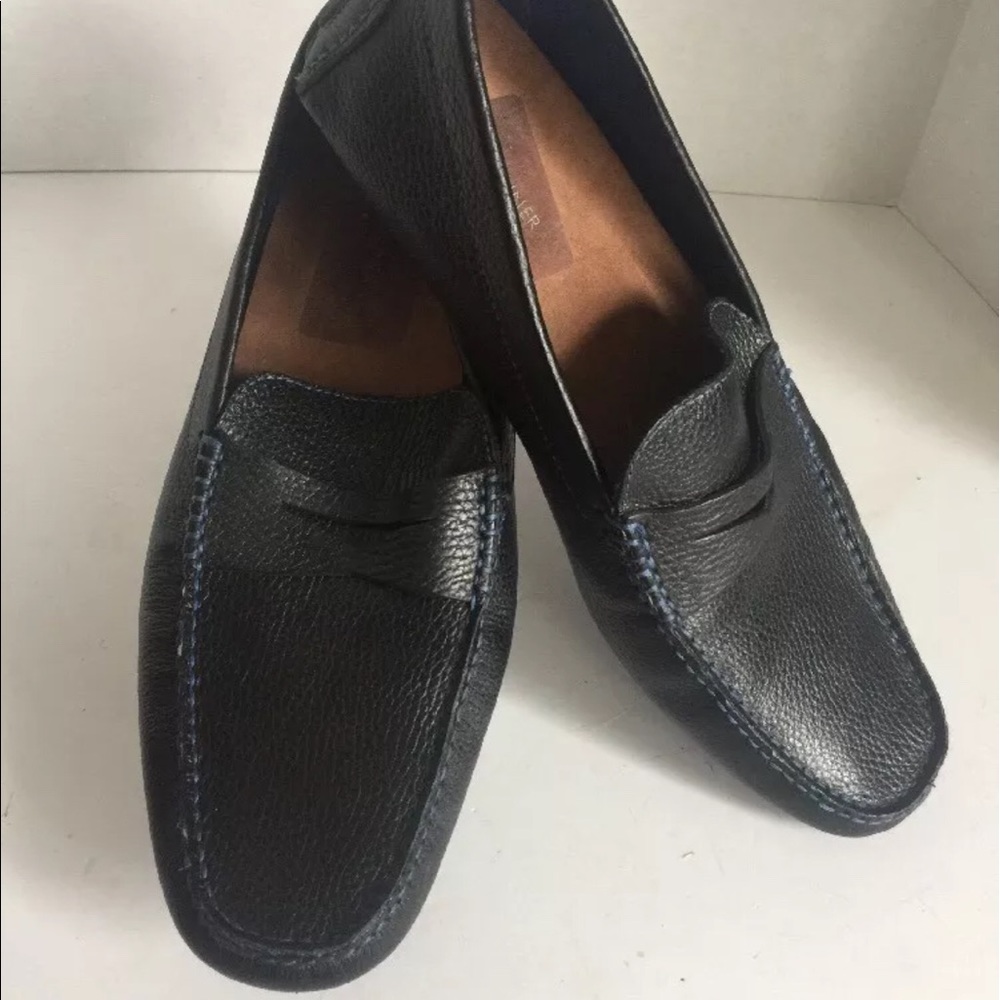 Donald J Pliner Vinci 3” Black Driving/Loafer sz11